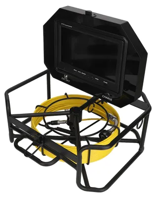 Obrázok produktu pre Kamerový systém pre kanalizáciu 1080P HD 20 m Vodotesný 110° uhol záberu 8 GB Priemyselný kamerový systém pre inštalatérske práce na klimatizačných potrubiach EU zástrčka 100–240 V