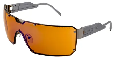 Produktbild von GUNNAR Gaming- und Computerbrille – Cyberpunk 2077 Dex, Rahmenfarbe: Stahl, Linsentönung: Amber MAX (98 % Blaulichtfilter & 100 % UV-Schutz), Neutral Focus