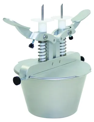 Produktbild von Schneider Gebäckfüller Edelstahl mit 2 Füllkolben, 3,0 Liter, 260x380x350 mm