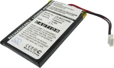 Produktbild von TECHTEK Akku Kompatibel mit [Typhoon] MyGuide 3100 Ersetzt BT553759