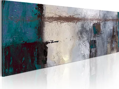 Produktbild von Modernes Wandbild 93542 (120x40) - 1 Teilig Bilder Fotografie auf Vlies Leinwand Foto Bild Dekoration Wand Bilder Kunstdruck