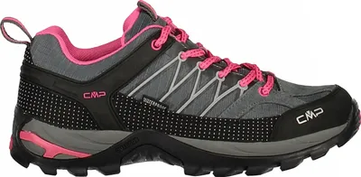 Produktbild von CMP Damen Trekkingschuhe Outdoor Schuhe Wanderschuhe Rigel Low Waterproof, Farbe:Mehrfarbig, Schuhgröße:EUR 36, Artikel:-103Q grey / fuxia / ice