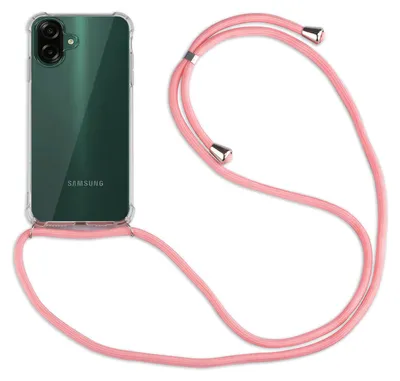 Produktbild von Betterfon Handykette für Samsung Galaxy A07 Hülle mit Kordel zum Umhängen Rosa