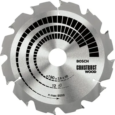 Obrázek produktu pro BOSCH CONSTRUT WOOD 350x3,5x30x24z kotoučová pila