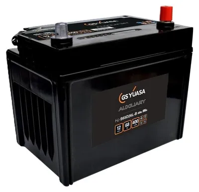 Produktbild von Autobatterie YUASA 12 V 68 Ah 400 A/EN HJ-S65D26L-B L 257mm B 171mm H 227mm NEU