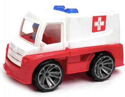Produktbild von Lena Spielzeug-Rettungswagen mit Arztfigur, zu öffnen