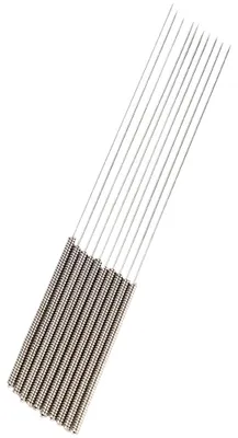Zdjęcie produktu dla Akcesoria do drukarek 3D – zestaw 10 sztuk igieł do czyszczenia dysz ze stali nierdzewnej i miedzi o średnicy 0,4 mm