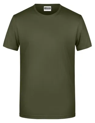Produktbild von James and Nicholson - "Basic" T-Shirt für Herren LT2608 (S) (Oliv)