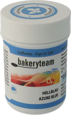 Produktbild von bakeryteam Lebensmittelfarbe 35g Hellblau
