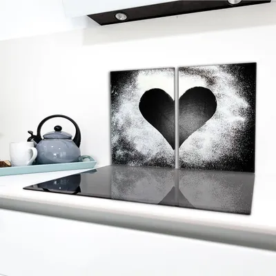 Imagen del producto de Placa de vitrocerámica protectora para cocina, 2x40x52 cm, marca "Srdce"