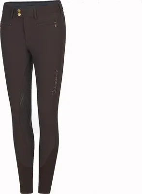 Produktbild von Samshield Diane 1.0 Vollgrip Reithose Damen, Größe:42, Farbe:braun