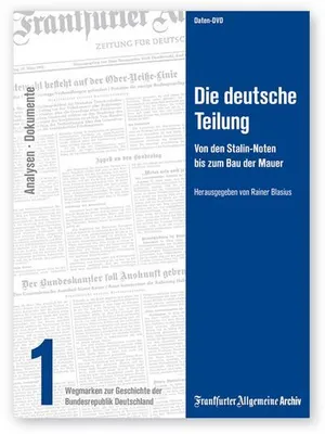 Produktbild von Die deutsche Teilung, 1 DVD-ROM