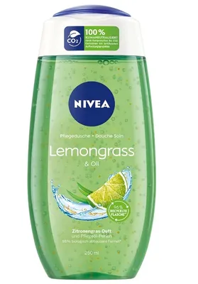 Image de Nivea, Lemongrass & Oil Shower Gel, 250 ml (PRODUIT D'ALLEMAGNE)