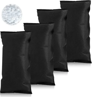 Obrázok produktu pre Odvlhčovač vzduchu 2000g, 4 kusy 500g, opakovane použiteľný silikagél, do auta