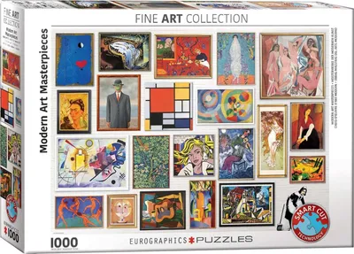 Image de Puzzle de 1 000 pièces - Chefs-d'œuvre modernes