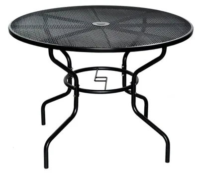 Immagine prodotto di Tavolo da giardino in metallo ZWMT-51 con piano in filo metallico ø 106 cm