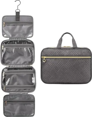 Produktbild von Kulturtasche Damen LOVEVOOK wasserdicht Aufhängbar Faltbar groß transparent
