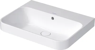 Zdjęcie produktu dla Duravit Happy D.2 Plus - Umywalka nablatowa, 600x460 mm, biała 2360600060