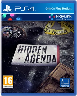 Produktbild von Sony Hidden Agenda, PS4, PlayStation 4, Multiplayer-Modus, M (Reif)