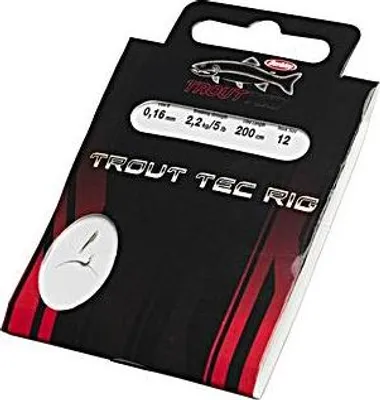 Produktbild von Berkley Trout Tec Rig 200cm Gr.10 0,20mm Forellenhaken 10 Stück