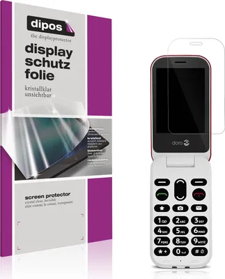 Produktbild von 4x Schutzfolie für Doro 6040 klar Displayschutzfolie Folie Display Schutz dipos