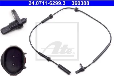 Produktbild von ATE ABS Sensor Raddrehzahl Vorne für BMW 1 Schrägheck (F20) 24.0711-6299.3
