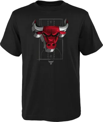 Zdjęcie produktu dla Outerstuff 3D Logo NBA Junior Koszulka z krótkim rękawem, Chicago Bulls - Rozmiar: XL, 18-20 lat