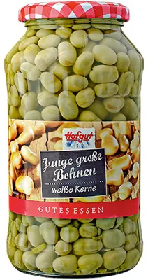 Obrázek produktu pro Hofgut Junge velké fazole bílé semena Good Food 720ml