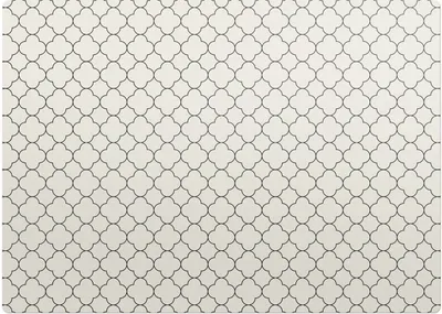 Produktbild von Geometrisches Muster – Bodenschutzmatte – Stuhlunterlage 140x100 cm – Rutschfest – Hartbodenmatte