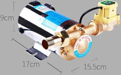 Image de pompe à eau 220V Pompe à eau domestique Pompe de surpression Chauffe-eau solaire automatique Pompe de pression 100W
