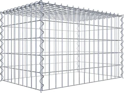 Obrázek produktu pro Přídavný gabion typ 3 80 cm x 50 cm x 50 cm (D x V x H), velikost ok 5 cm x 10 cm, spirála