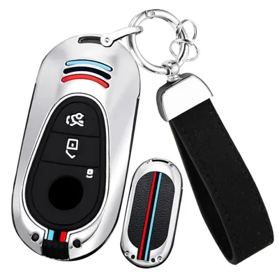 Obrázek produktu pro Držák klíčů pro Mercedes-Benz s ochranou a přívěskem