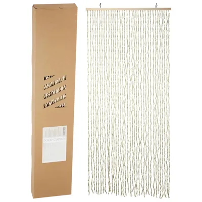 Produktbild von H&S Collection Türvorhang 90x200 cm Bambus Natur