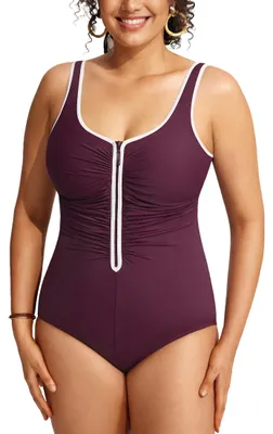 Productafbeelding van Plus Size Eénstuk Badpak voor Strand en Zwembad