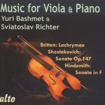 Produktbild von Musik für Bratsche und Klavier
