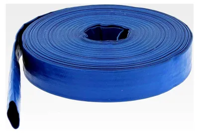 Produktbild von Flachschlauch PVC - Betriebsdruck 2 bar - blau - Innendurchmesser 38 mm (1 1/2 Zoll) - Länge 25 m