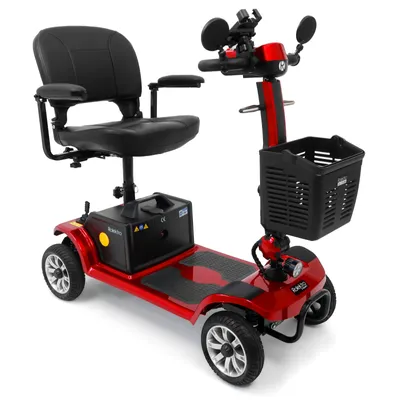 Produktbild von Rolektro, E-Quad 6 V.2 Pro, Rot, 24V-20Ah Bleigel-Akku, 300 Watt