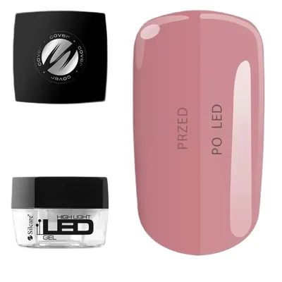 Obrázok produktu pre Silcare Średniogęsty jednofazowy żel do paznokci Cover, 15g