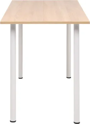 Obrázok produktu pre vidaXL Jedálenský stôl 120 × 60 × 73 cm Dub hnedý a biely