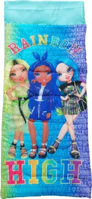 Produktbild von Rainbow High Kinder Mädchen Fleece Schlafsack 70x165 cm