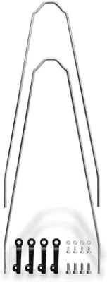 Produktbild von Satz von Schutzblechstreben – Für 65 mm breite Schutzbleche – Mountainbike – Schwarz