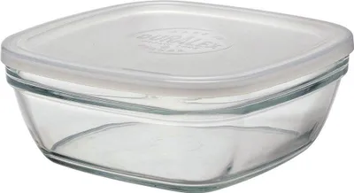 Obrázek produktu pro Duralex 20 cm, stohovatelný, s víkem, průhledný, matný