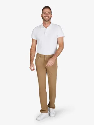 Produktbild von Club of Comfort - Herren Stretch Jeans Hose, Henry (8070), Farbe:Beige (33), Größe:W36, Länge:L34