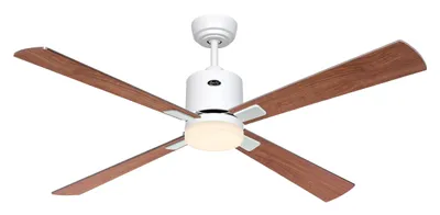 Immagine prodotto di Ventilatore da soffitto ECO NEO III 132 Bianco - Noce/Ciliegio WiFi con luce