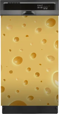 Produktbild von Magnete Dekorative 45x70 cm Küche Magnetmatte Spülmaschine - Käse Lebensmittel