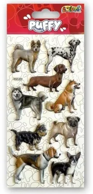 Zdjęcie produktu dla Naklejki puffy Dogs PENMATE