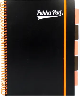 Productafbeelding van Pukka Pad notitieboekje, neonoranje, 200 vel, 80 gram, A4, model 3088S-PPN