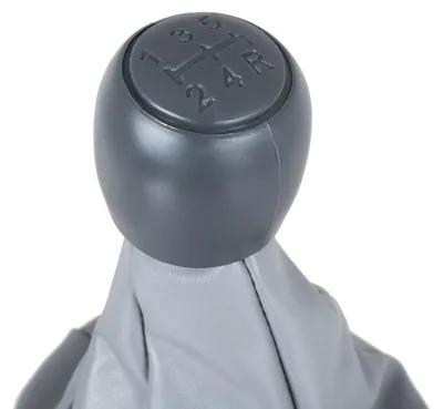 Image de Fiat Panda 2003 - Pommeau de levier de vitesses gris + joint 5 vitesses