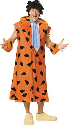 Produktbild von Flintstoneovi - Kostým '" '"Fred"" - Pánský BN5329 (standardní velikost) (oranžová/černá/modrá)