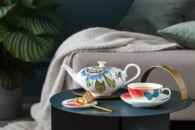 Produktbild von Villeroy & Boch Amazonia Anmut Teetasse m.Untert. 2-tlg 1043811260